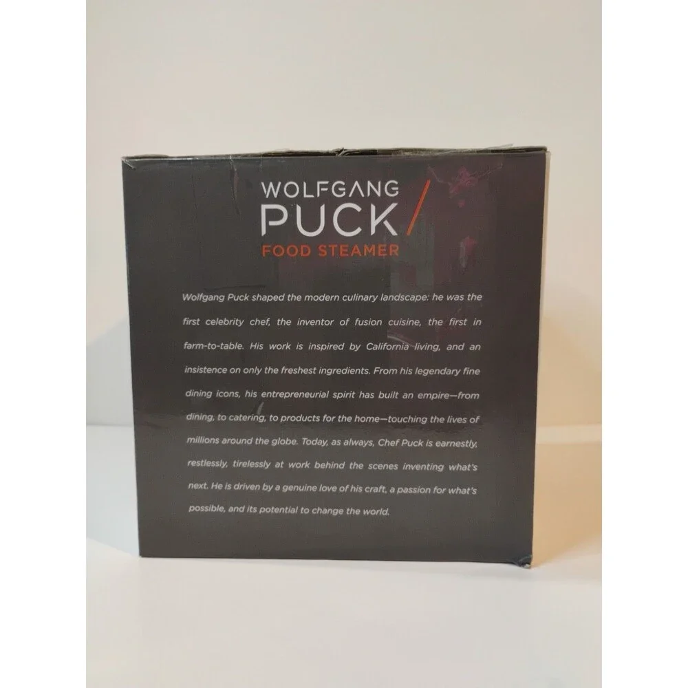 Wolfgang Puck Food Steamer  New